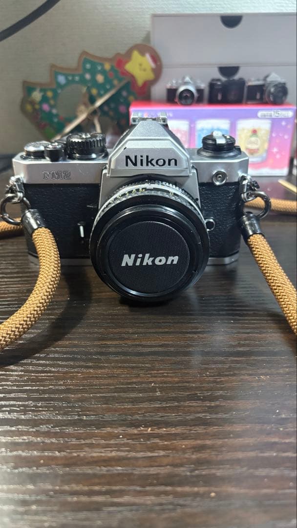 ★後期型、作例あり★Nikon FM2 シルバー + 50mm F1.8