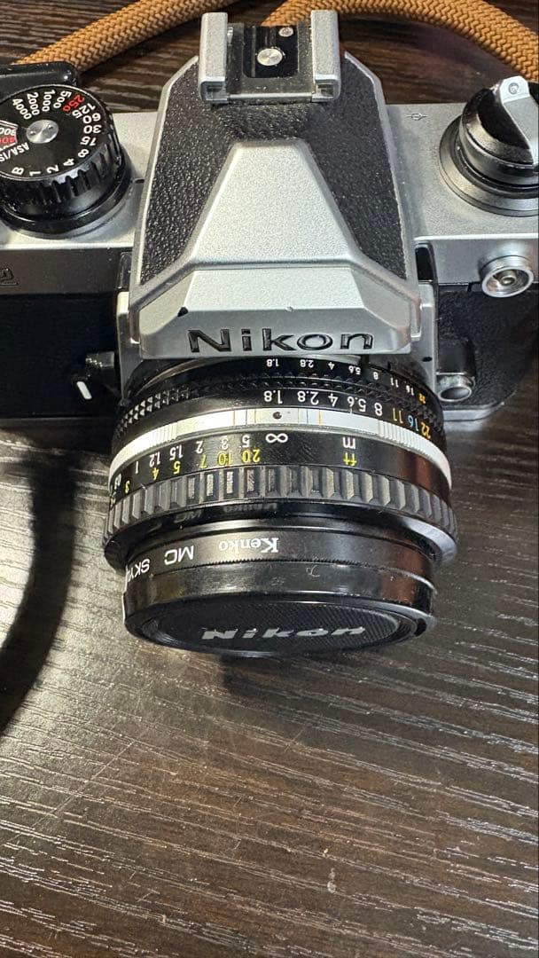 ★後期型、作例あり★Nikon FM2 シルバー + 50mm F1.8