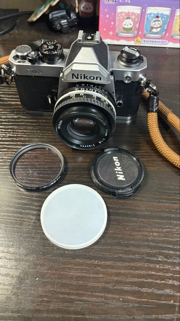 ★後期型、作例あり★Nikon FM2 シルバー + 50mm F1.8