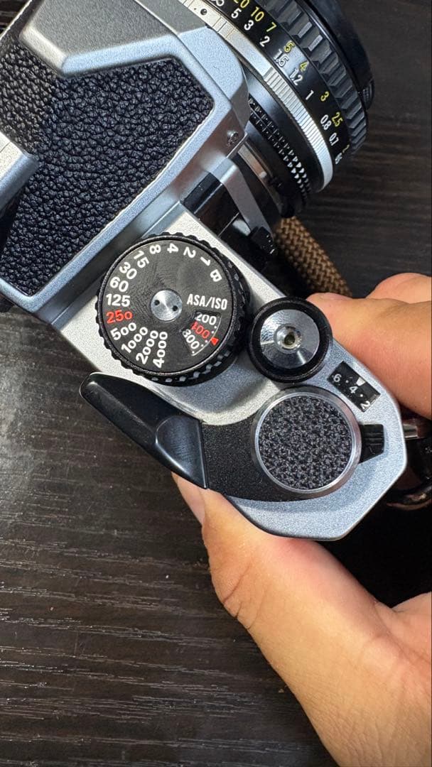 ★後期型、作例あり★Nikon FM2 シルバー + 50mm F1.8