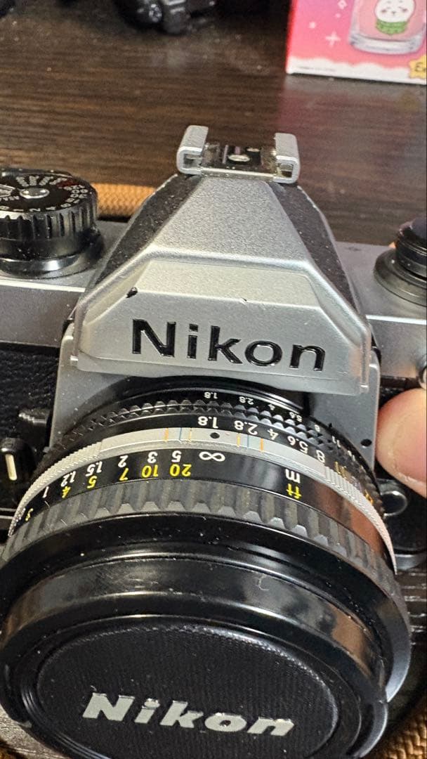 ★後期型、作例あり★Nikon FM2 シルバー + 50mm F1.8