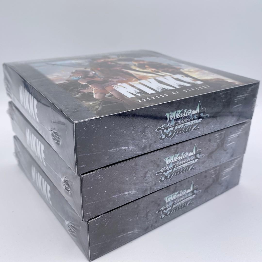 ヴァイスシュヴァルツ 初版 NIKKE ブースターパック勝利の女神 3BOX特典