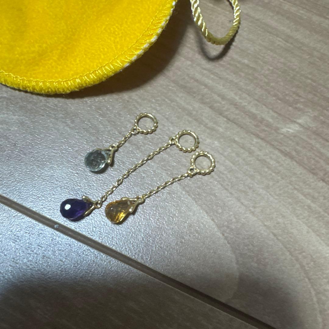 ケイウノ　Candy Drop キャンディドロップ　チャーム　３個セット