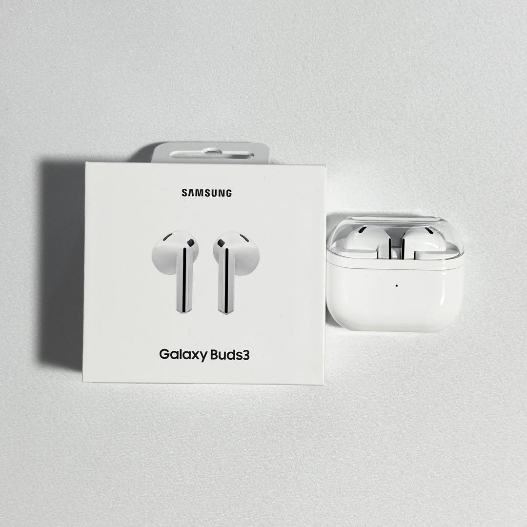 【極美品最安値】Galaxy Buds3 SM-R530NZWAXJP ホワイト
