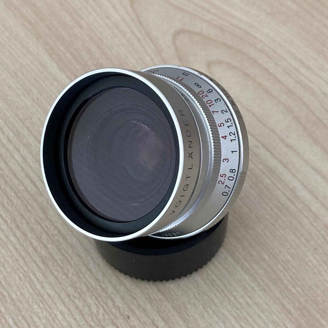 フォクトレンダー　COLOR SCOPAR 35mm f2.5MC シルバー