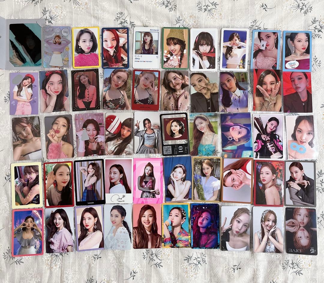 TWICE ナヨン トレカ まとめ売り フォトカード アルバム 特典 ステッカー