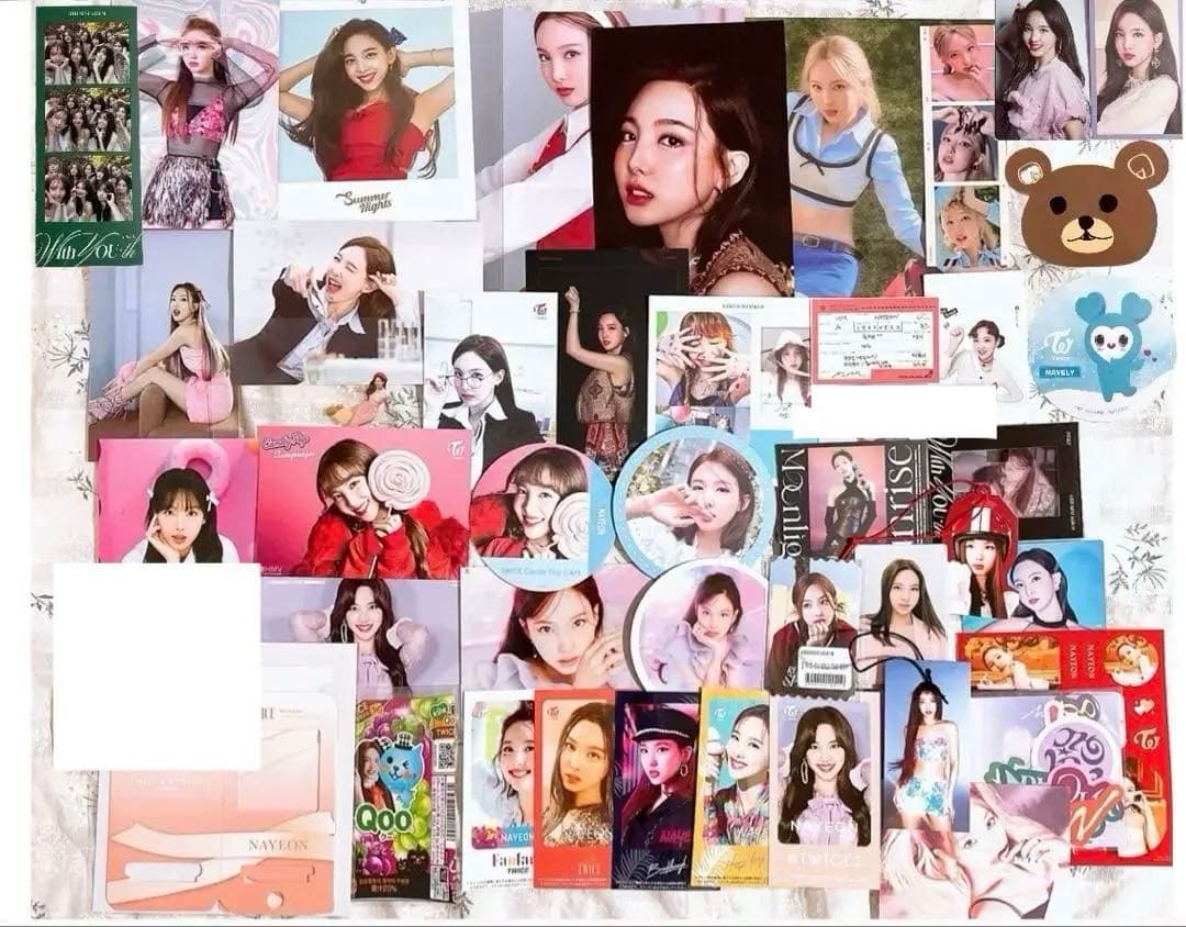 TWICE ナヨン トレカ まとめ売り フォトカード アルバム 特典 ステッカー