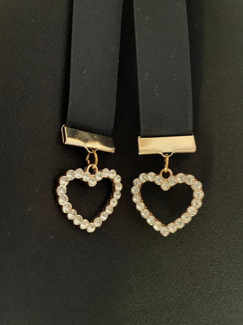 【未使用】LIZ LISA 2連リボンベルトスカパン　ブラック　size:0