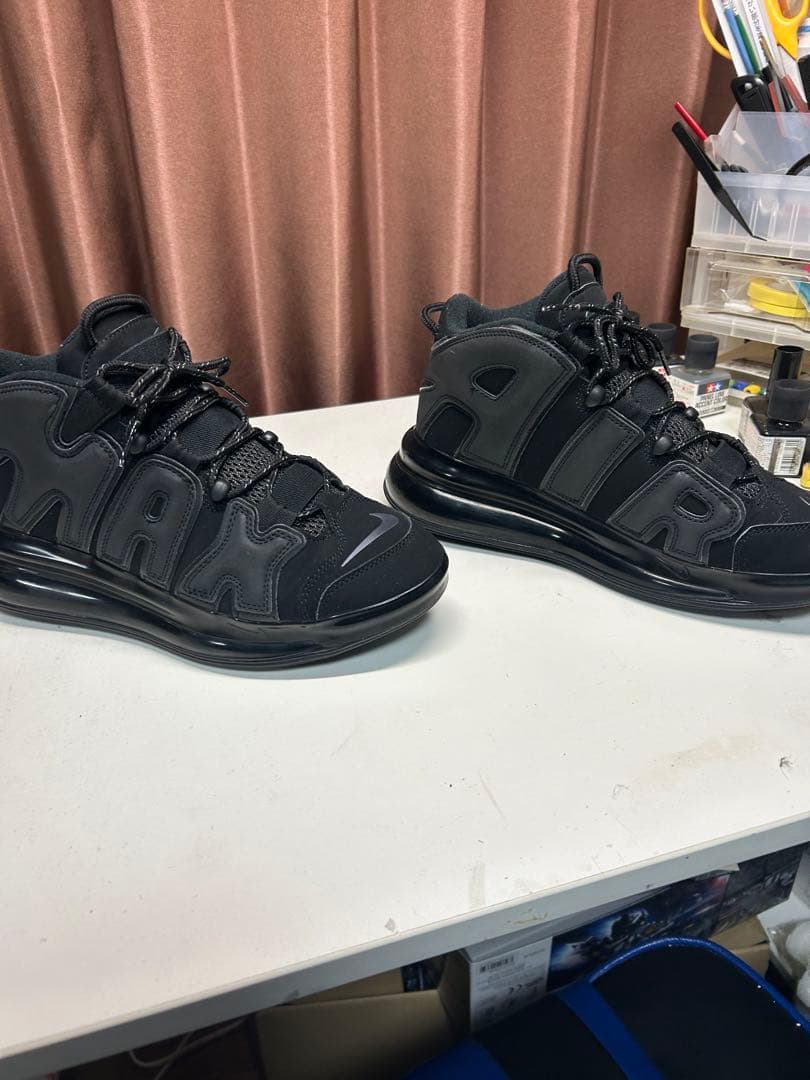 デ*ラ様 Nike Air Max ブラック バスケットシューズ