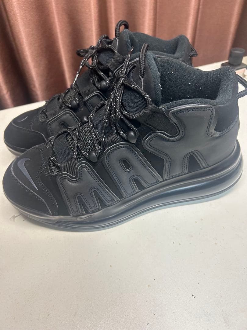 デ*ラ様 Nike Air Max ブラック バスケットシューズ