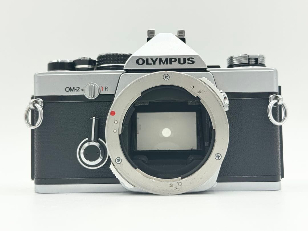 【整備品】OLYMPUS OM-2N フィルムカメラ動作確認済み　広角レンズ