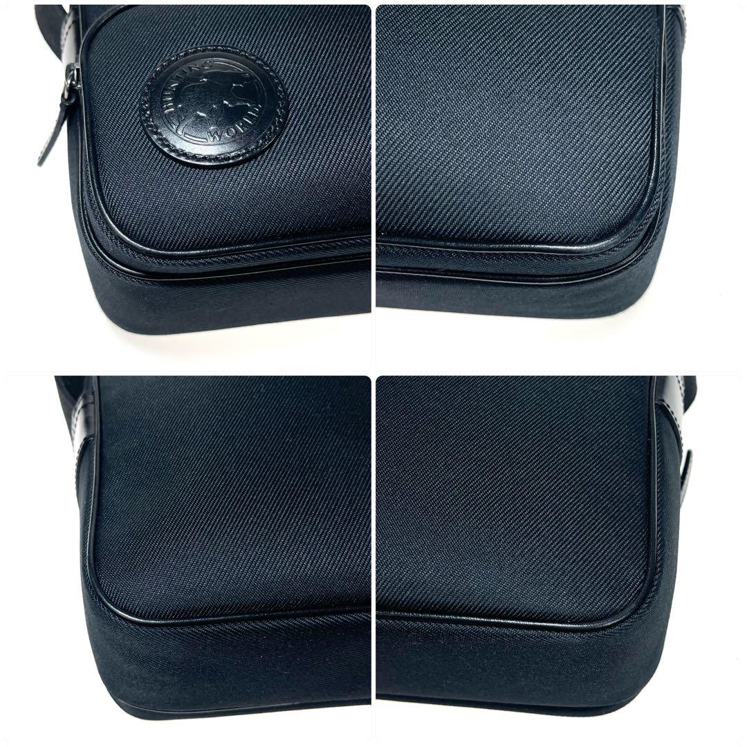 美品 HUNTING WORLD ショルダーバッグ キャンバス a781