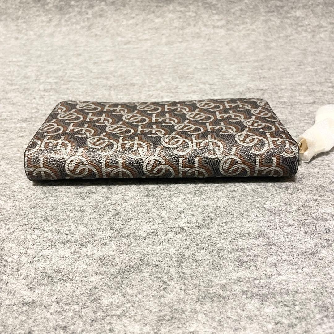 【未使用】　COACH 長財布　モノグラムプリント　着脱ストラップ　ブラック