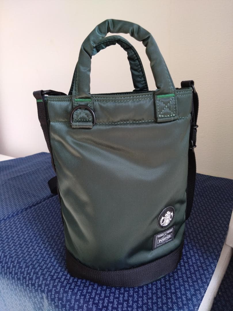 STARBUCKS PORTER ドラムバッグ　S スターバックス　ポーター