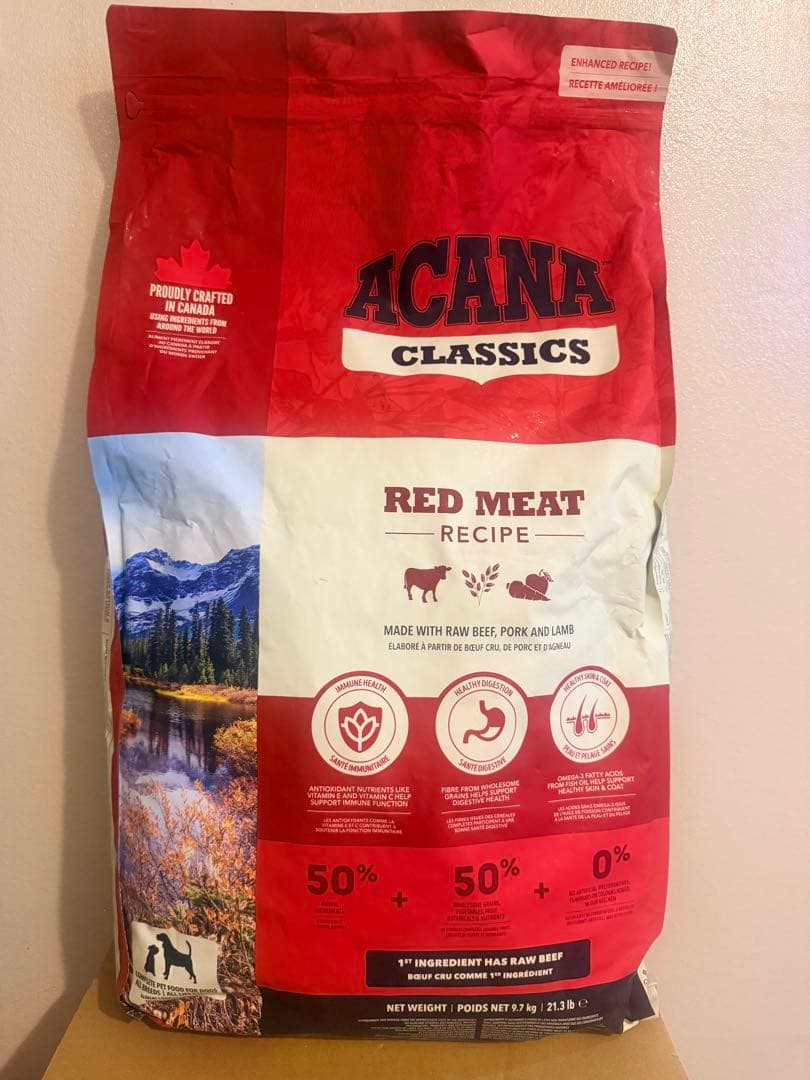 ACANA RED MEAT RECIPE 9.7kg ドライドッグフード