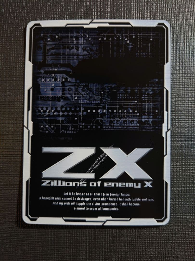 Z/X　ゼクス　グロリア　JOKER