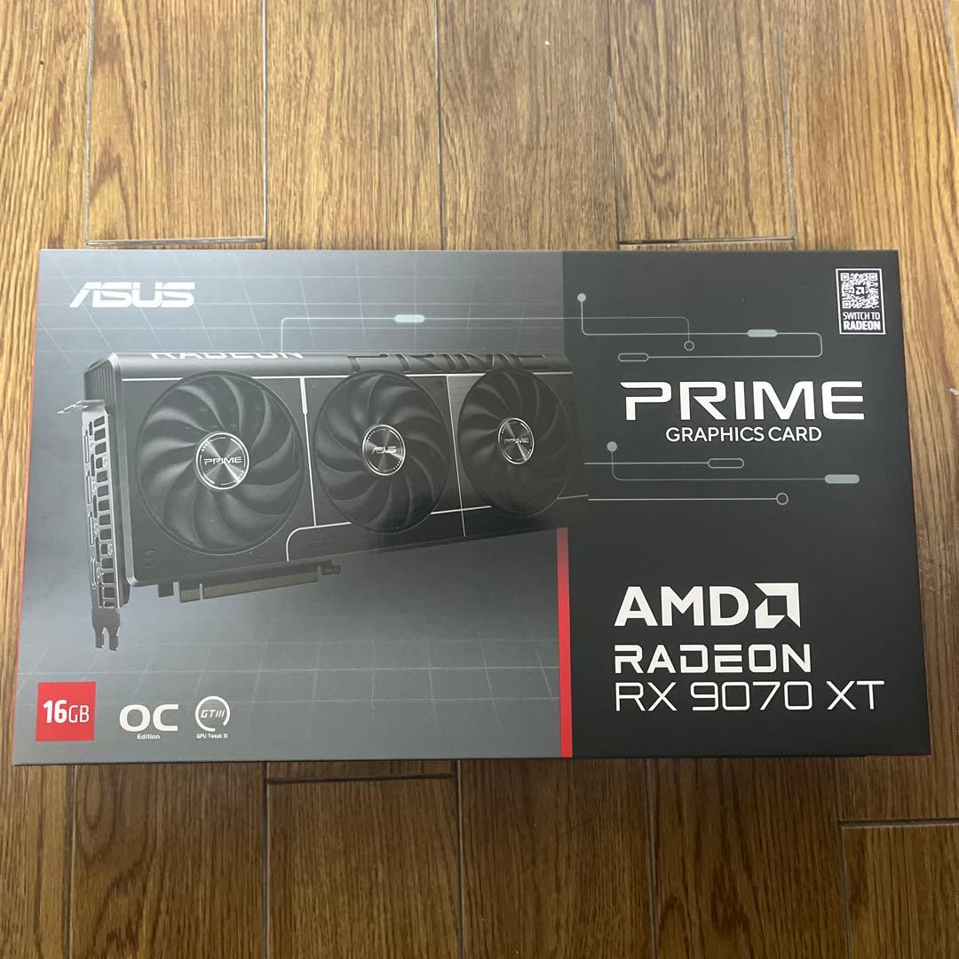 【値下げ不可、即購入可】ASUS Radeon RX 9070 XT 16GB