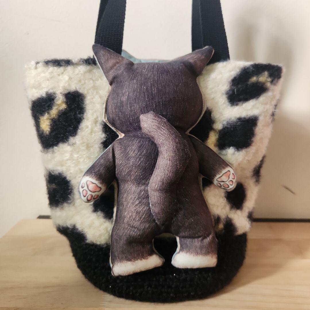 ♡*♡様 コヤンイサムチョン　ジョーズ君の毛糸のカゴバック　ハンドメイド