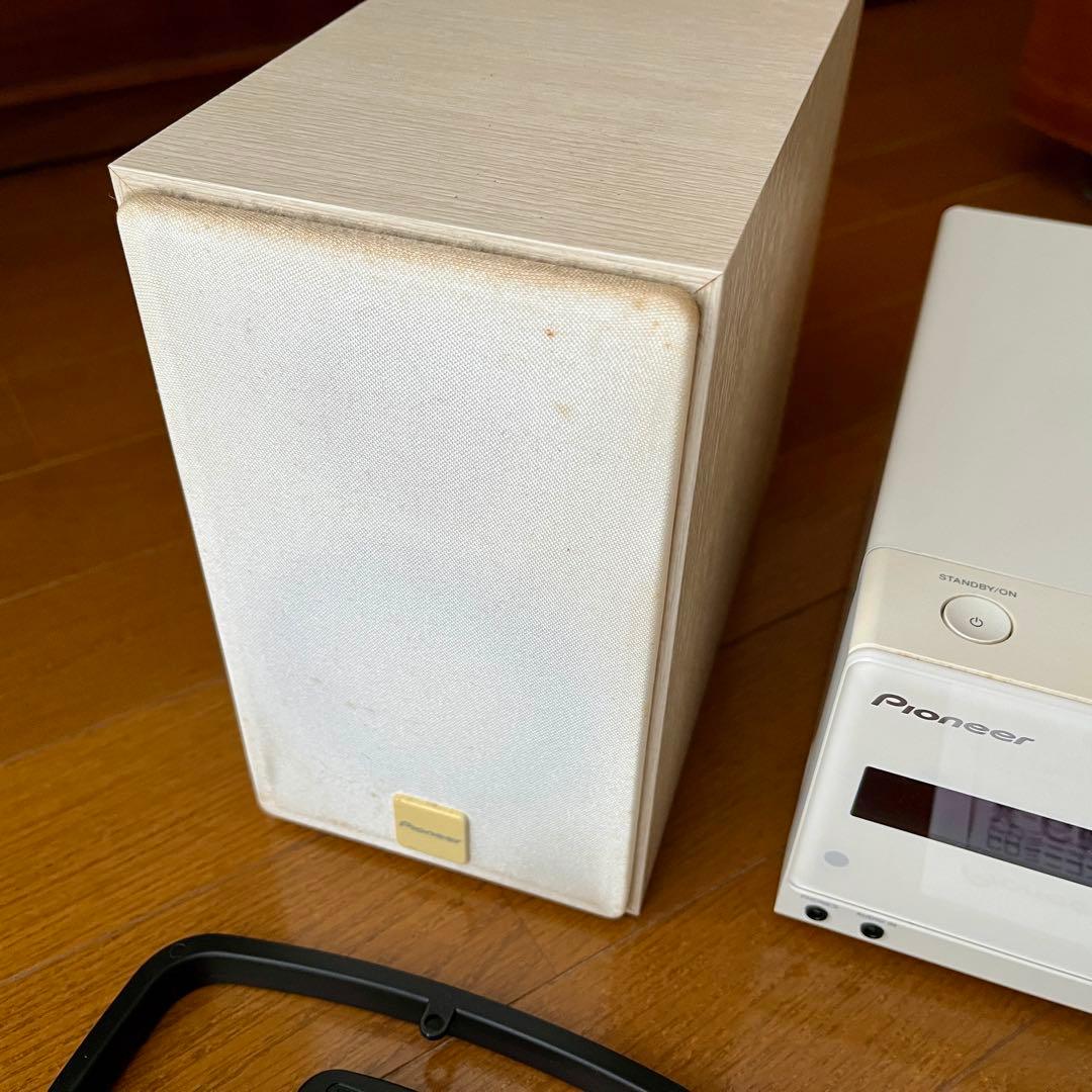 ミニコンポ Pioneer X-CM35 ホワイト【スピーカーなし】