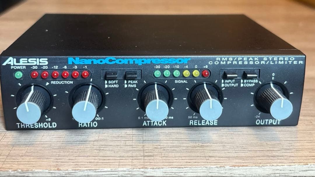 Alesis NanoCompressor コンプレッサー専用アダプター付