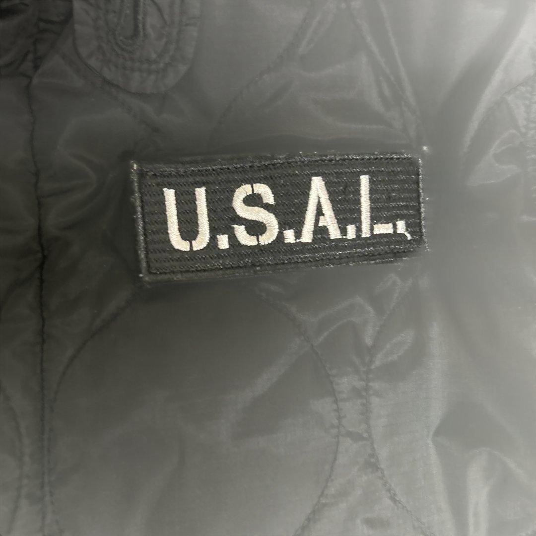 【極美品】ALPHA ファー　ナイロン　N-1 デッキ ジャケット　M