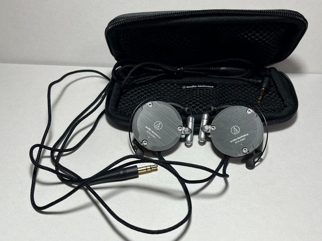 audio-technica ATH-EM7 イヤホン ケース有り