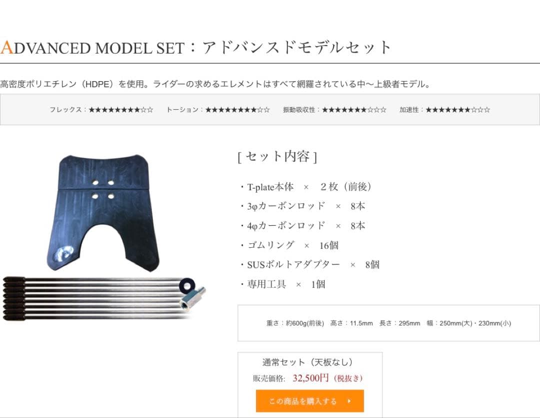 T-plate スノーボード カービング ドラグ防止 T-プレート