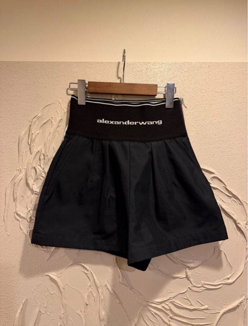 alexander wang サファリコットン ショートパンツ 0サイズ