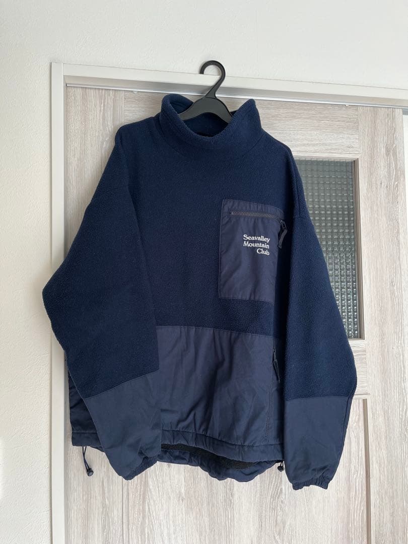 Seavalley Mountain Club フリースハイネックプルオーバー