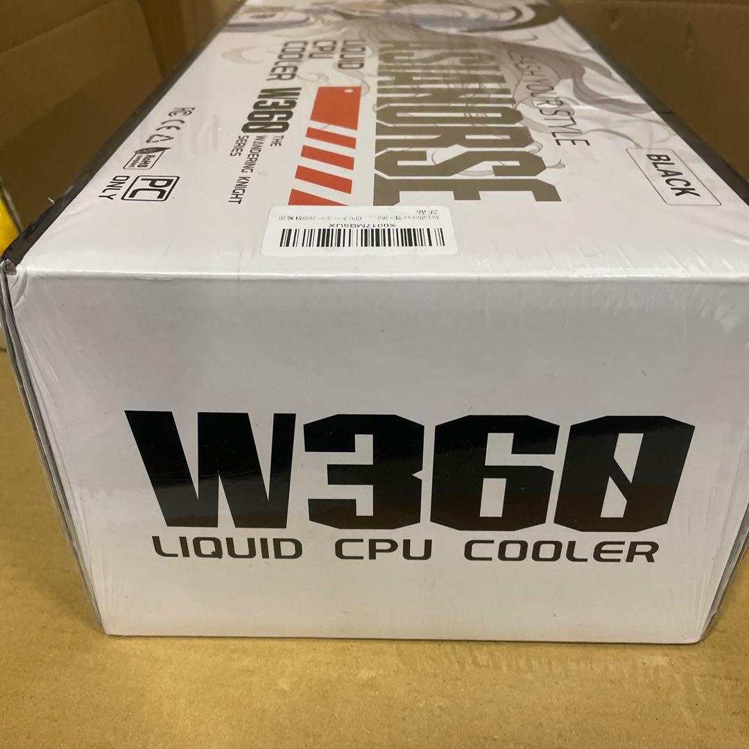 AsiaHorse 雙泵 360 簡易水冷 CPUクーラー WK-A360