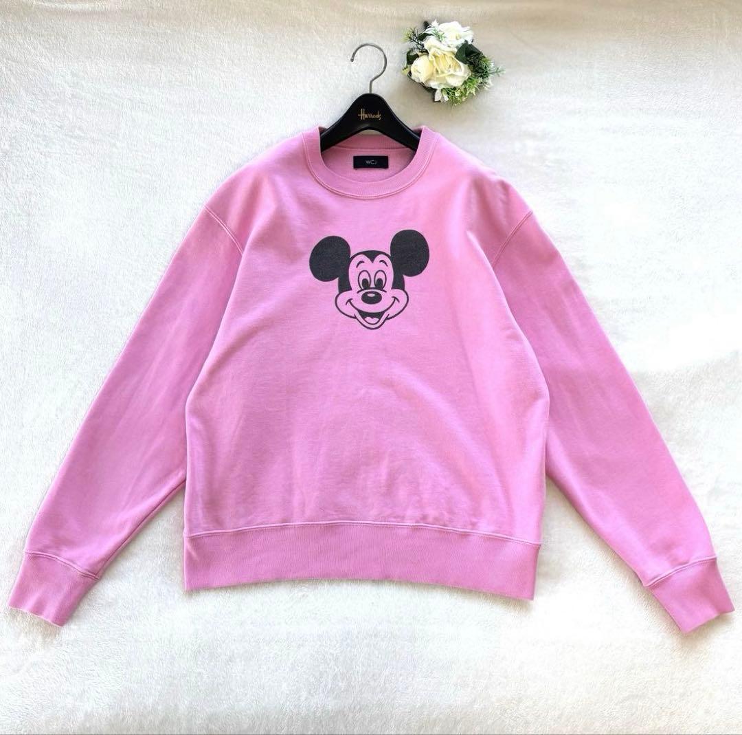 再値下げ　美品　WCJ 若槻千夏　ミッキーマウス　スウェット　ピンク　完売品