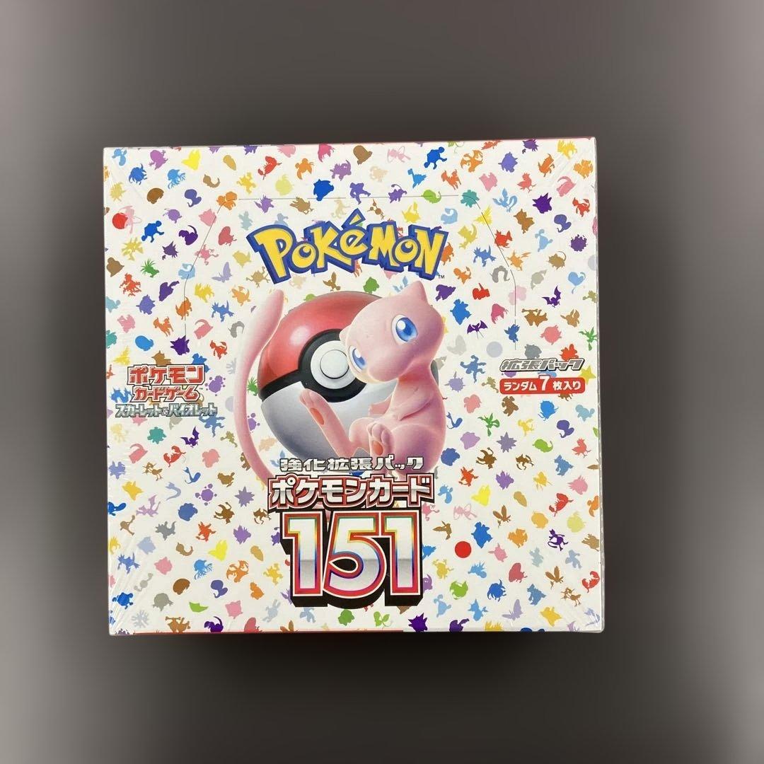 【新品未開封シュリンクつき】ポケモンカード151 BOX