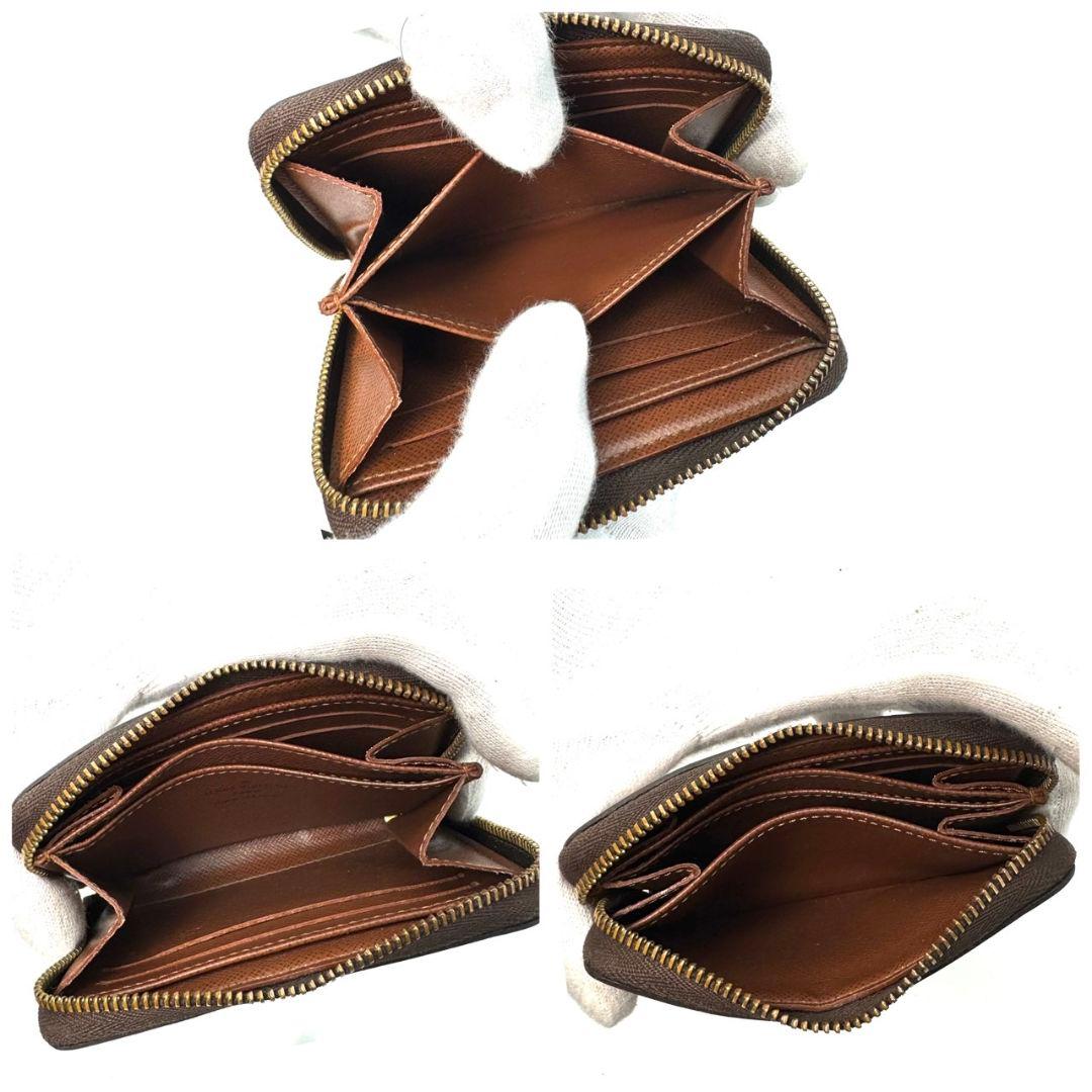 良品 ルイヴィトン モノグラム ジッピーパース 財布 小銭 ラウンドジップ