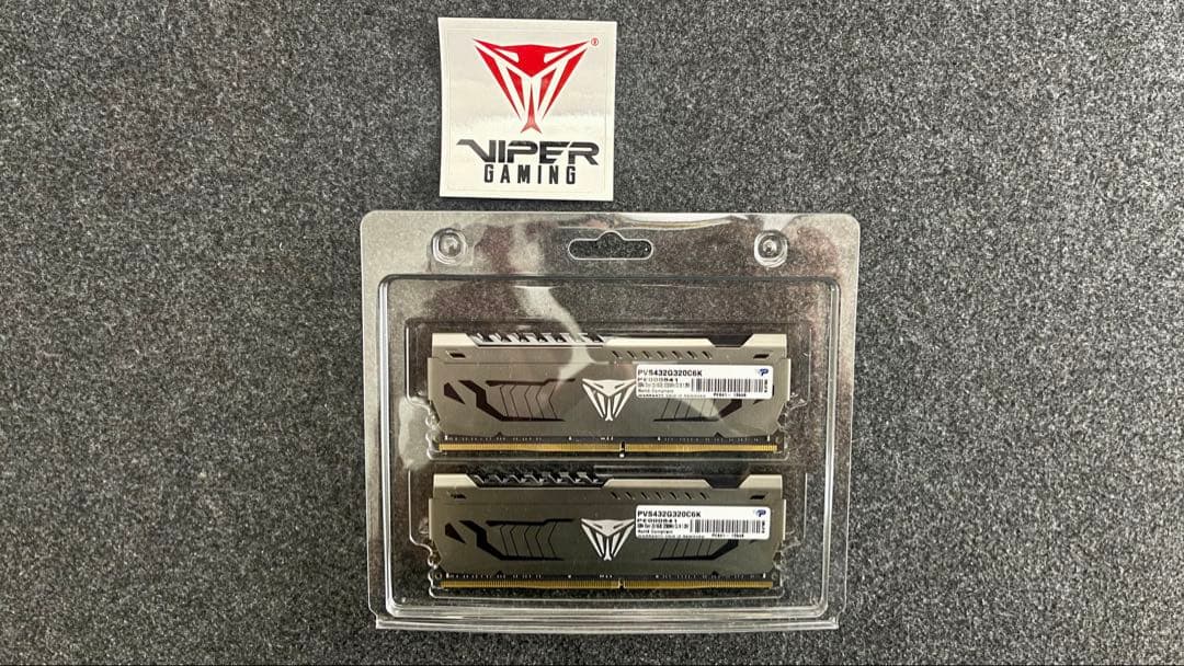 PATRIOT VIPER STEEL 32GB DDR4 メモリー