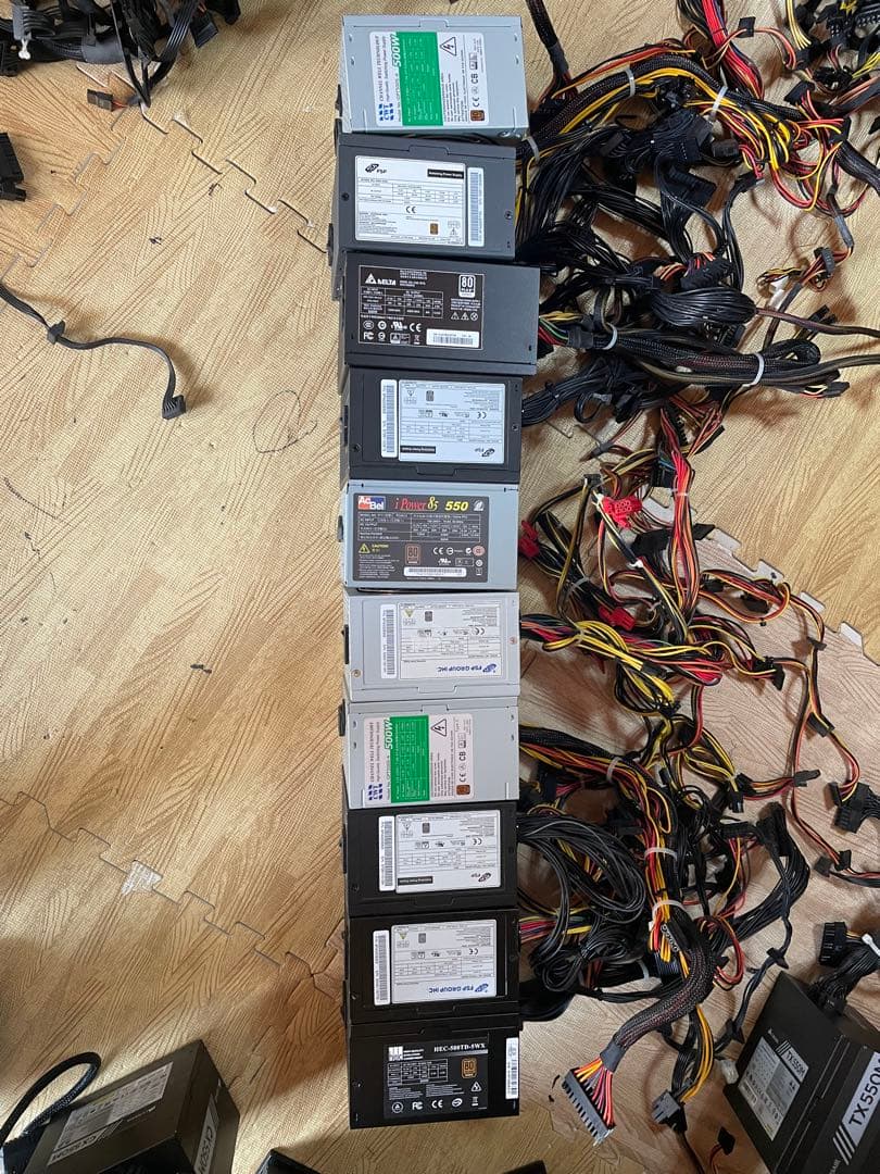 N6．電源ユニット500W 10個セット