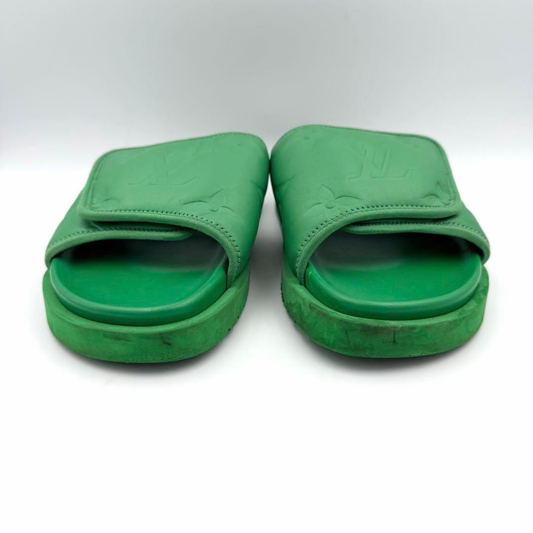 最終値下げ‼️LOUIS VUITTON ルイヴィトン サンダル グリーン 緑