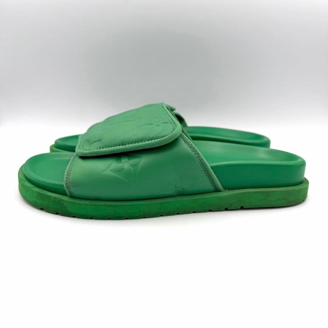 最終値下げ‼️LOUIS VUITTON ルイヴィトン サンダル グリーン 緑