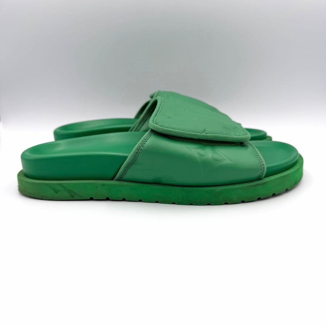 最終値下げ‼️LOUIS VUITTON ルイヴィトン サンダル グリーン 緑