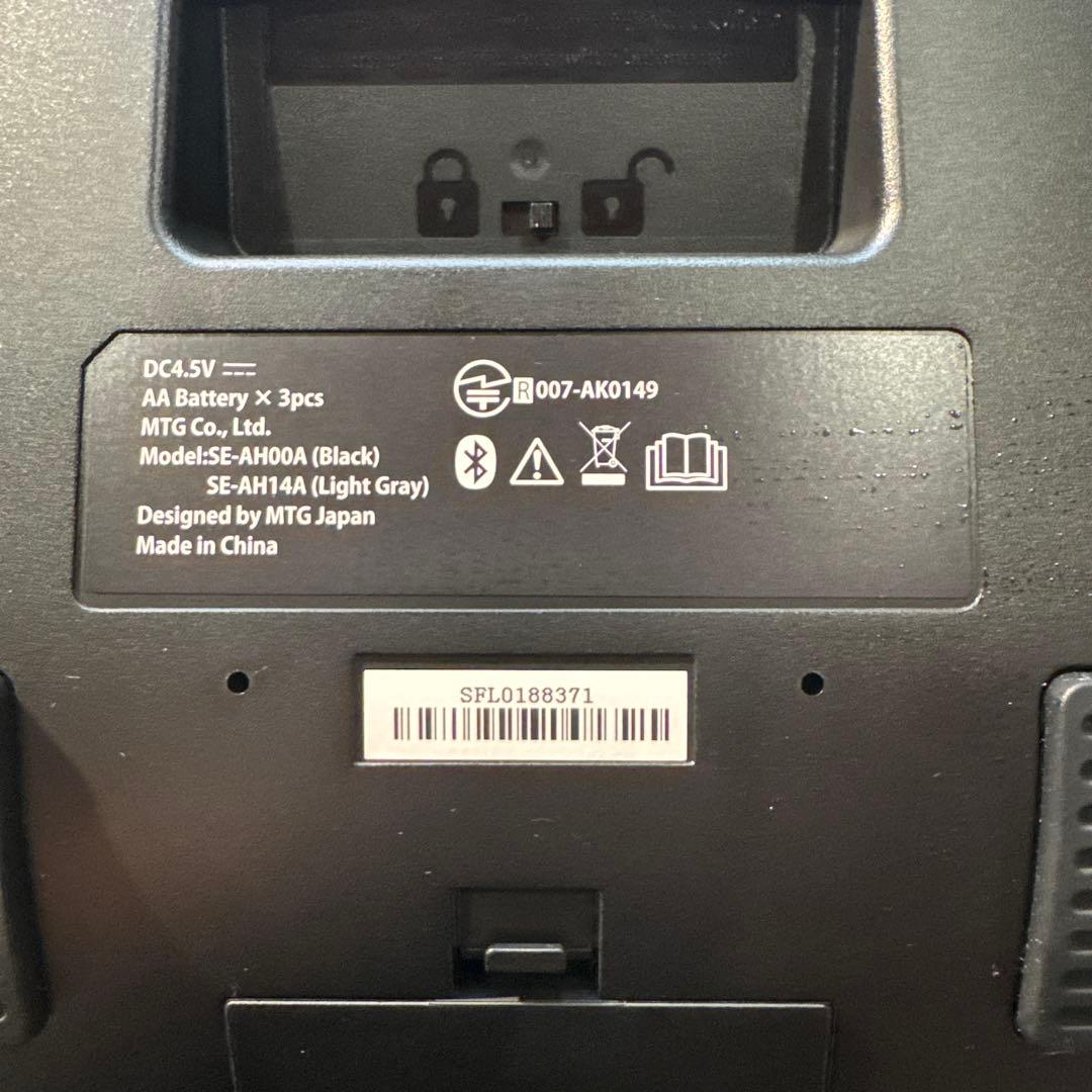 SIXPAD フットプロ Lite SE-AH01A (ブラック)