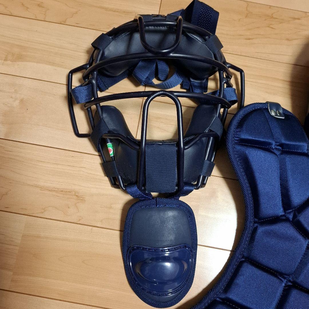 ZETT JSBB キャッチャー防具フルセット　ニークッション付き(一般軟式)