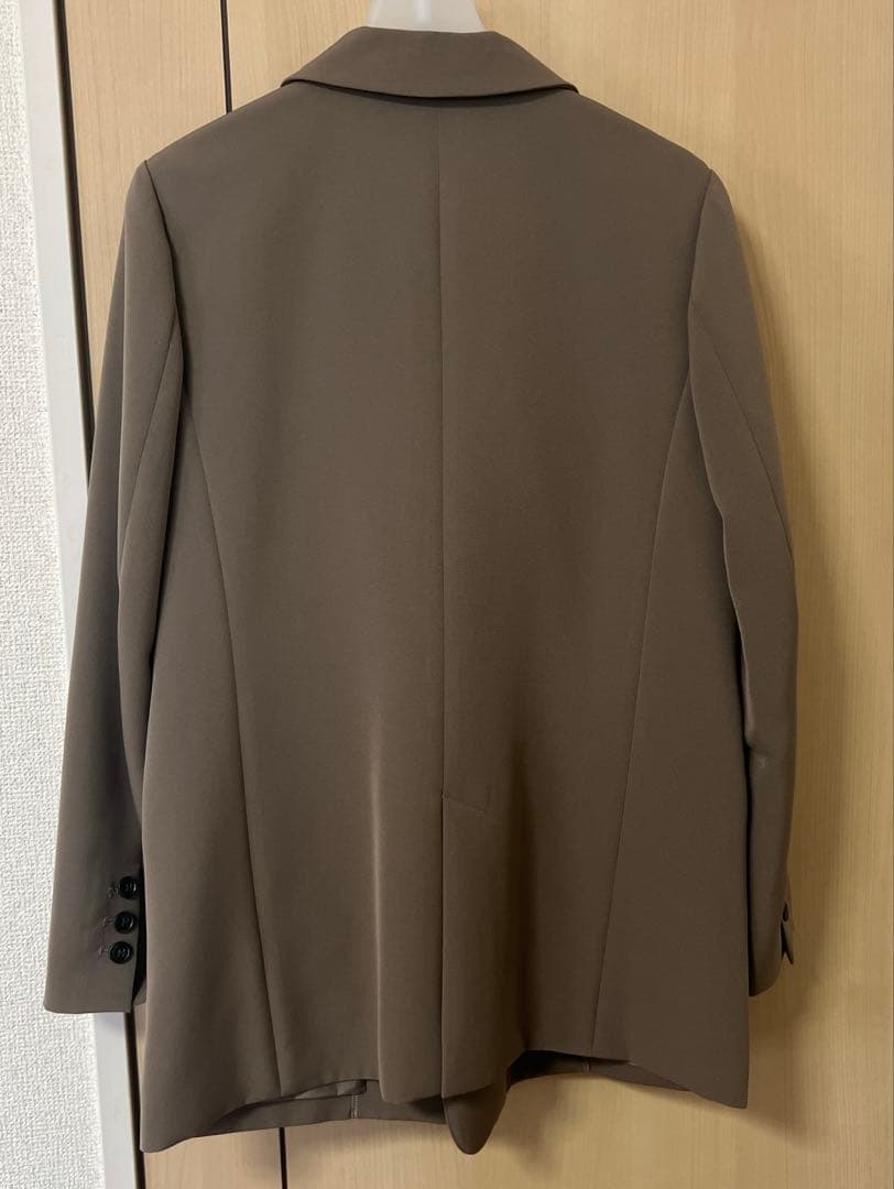 LEPSIM Wクロスストレッチダブルジャケット/ワイドパンツ