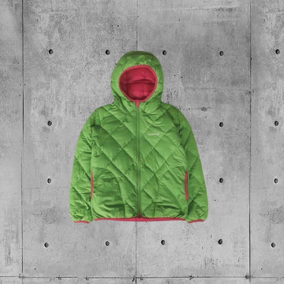 い*ご様 mont-bell ダウンジャケット キルティング　リバーシブル