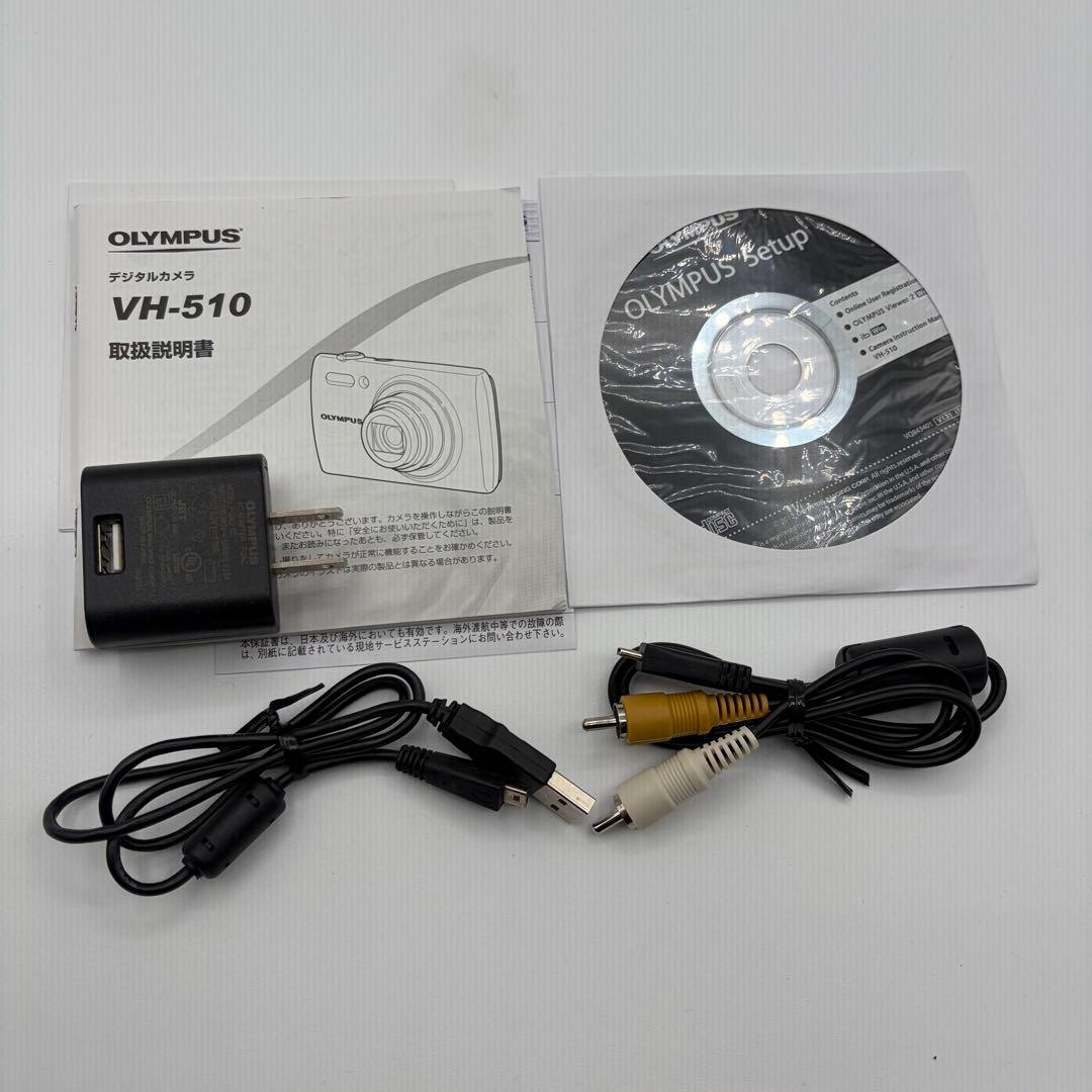 OLYMPUS オリンパス VH-510 コンデジ レトロ ピンク デジカメ