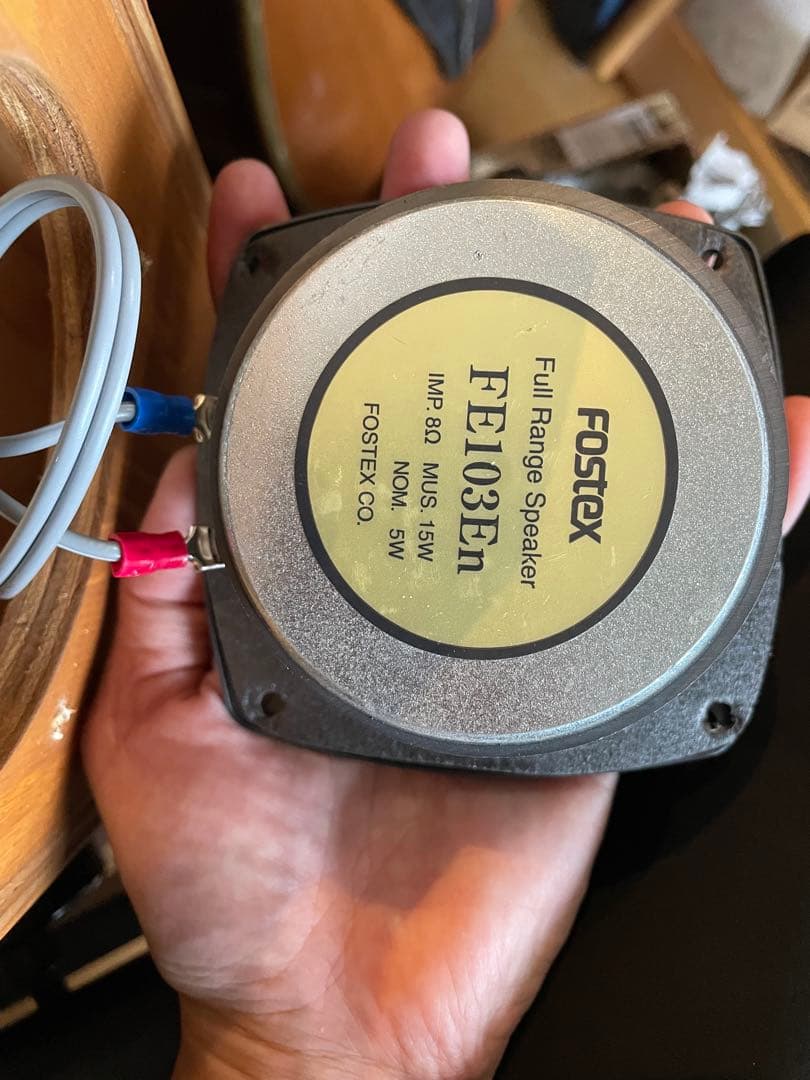 Fostex FE103En バックロードホーンスピーカー