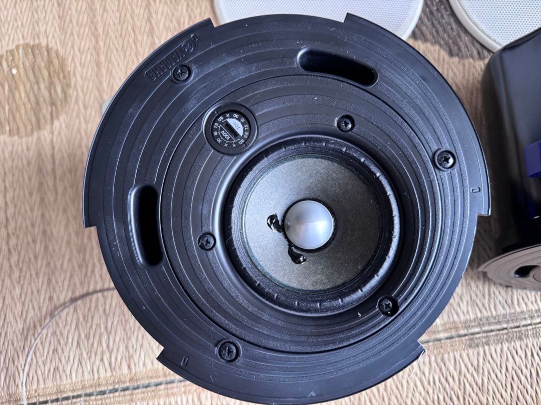 中古YAMAHA 天井スピーカー VXC4W　1ペア