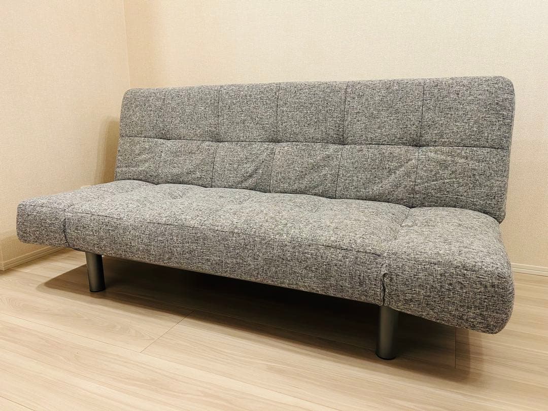 ニトリ ソファベッド(マークス AM GY)