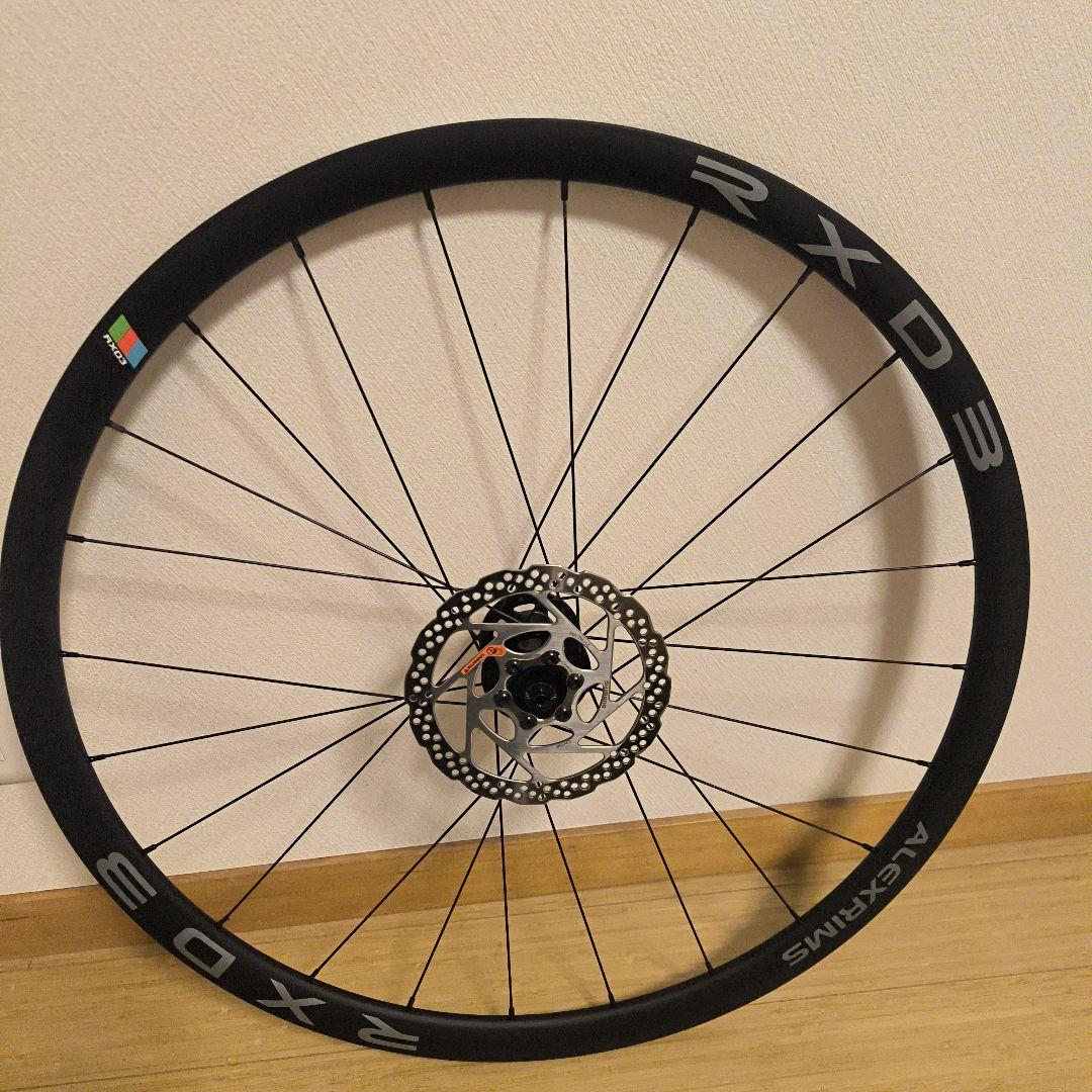 ALEXRIMS RXD3 700c 軽量ホイール ディスクローター付き