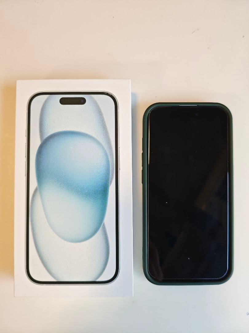 Apple iPhone 15 本体　128GB 電池100%　ブルー