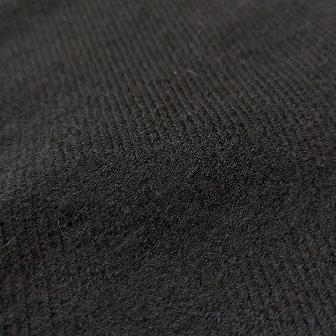 tamaki niime/タマキニイメ　アルパカfuwa-Tロング　ブラック