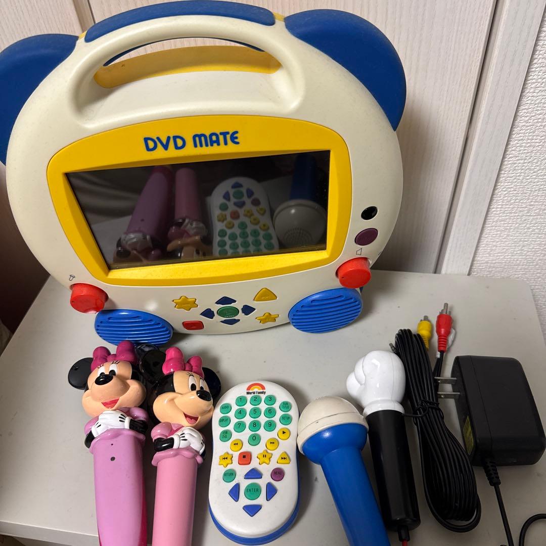 【お値下げ中】DVDメイト　DWE プレーヤー　マイク　タッチペン